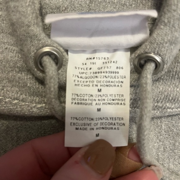 Women's champion slim fit vintage REVERSE WEAVE HOODIE sz Medium - Picture 9 of 13